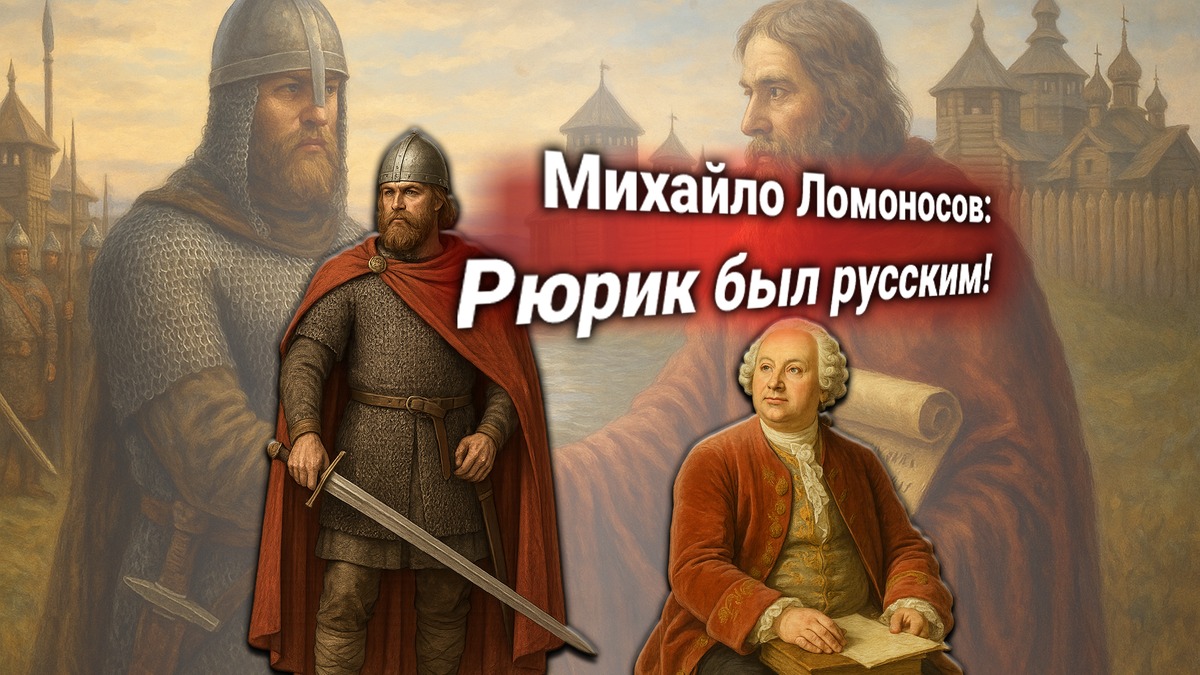 Крест на нормандской версии:  Ломоносов доказал — Рюрик был русским